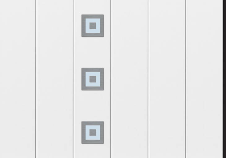 L-çizgili, Motif 462  RAL 9016 Trafik Beyaz